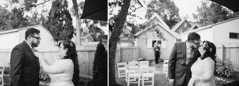 Intimate Milwaukee wedding